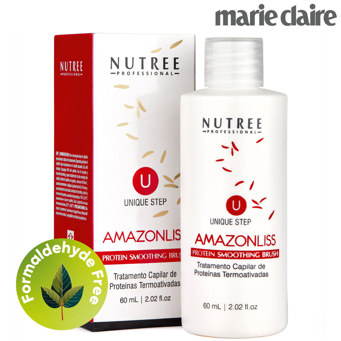 Amazonliss﻿ ﻿Keratin Unique Step 2.02 Fl.oz - Nutree Cosmetics 