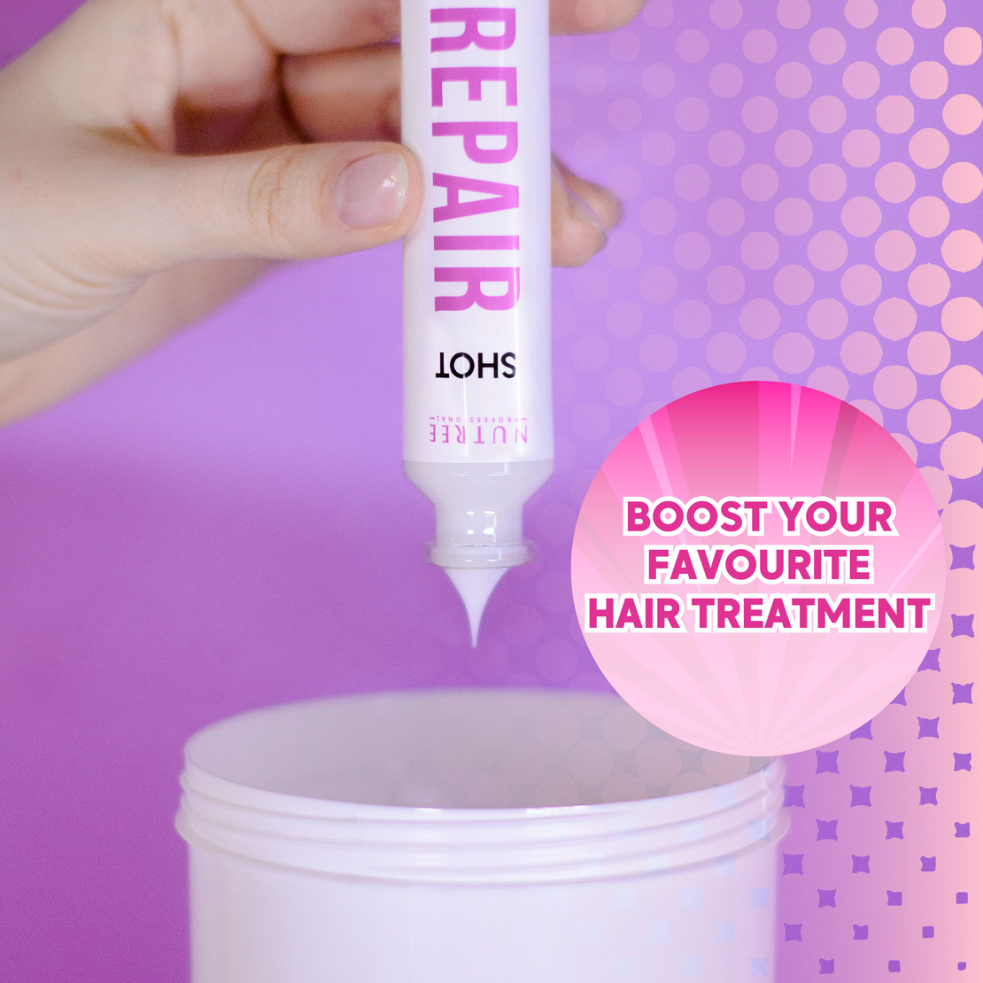 Repair Shot Hair Treatment 1.58 oz - Nutree Cosmetics 