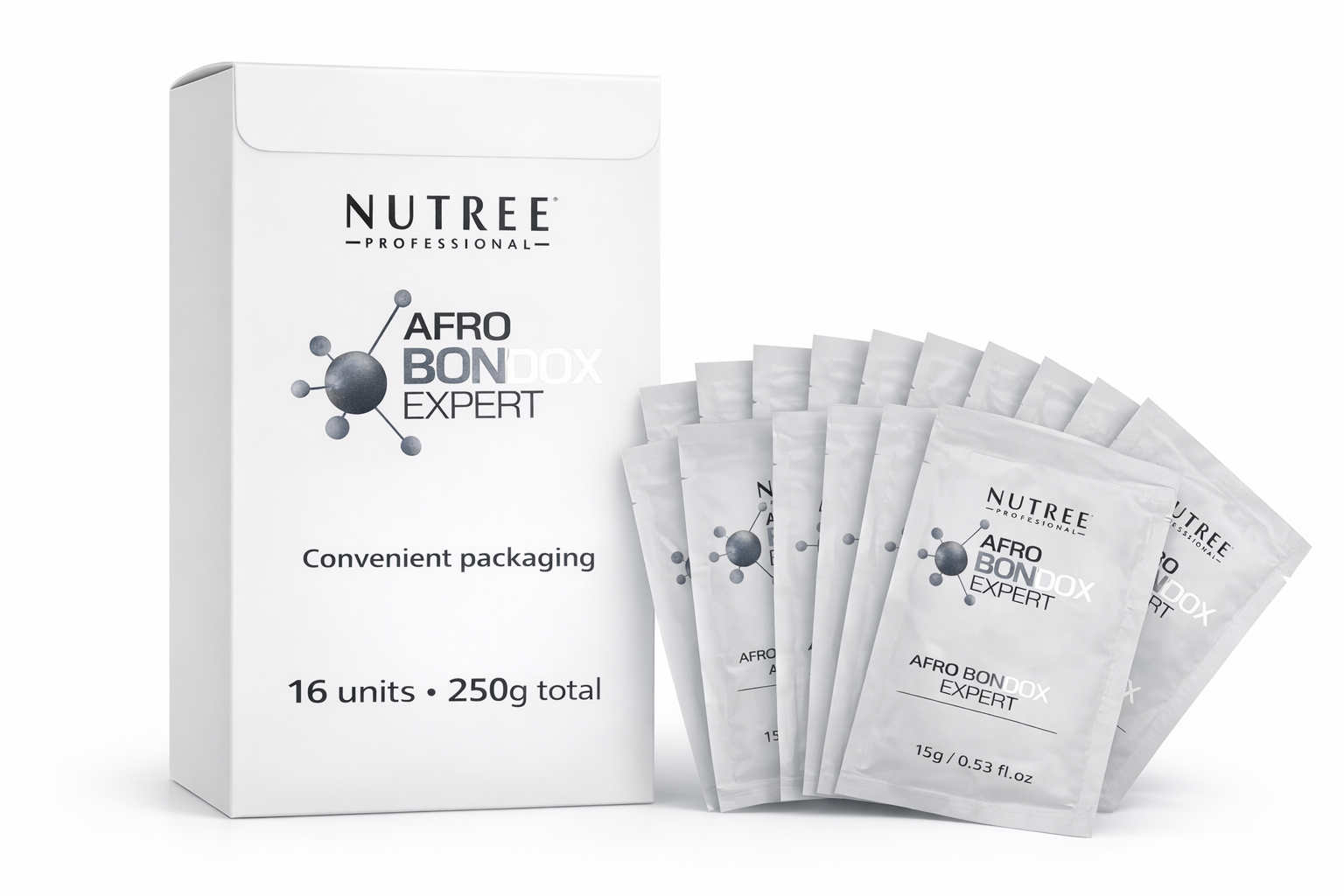 Afro Bondox Expert Hair Mask 8.8 (Afro Bondox Perfect Dose System 16 packets)