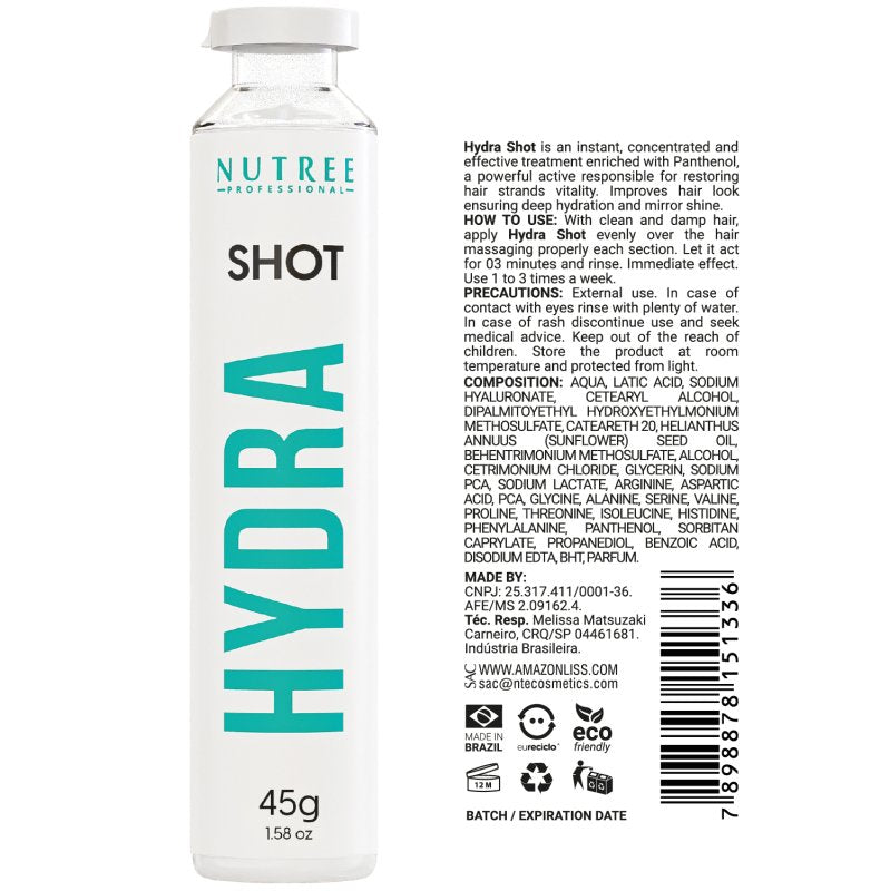 Hydra Shot Hair Treatment 1.58 oz - Nutree Cosmetics