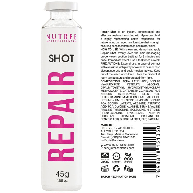 Repair Shot Hair Treatment 1.58 oz - Nutree Cosmetics
