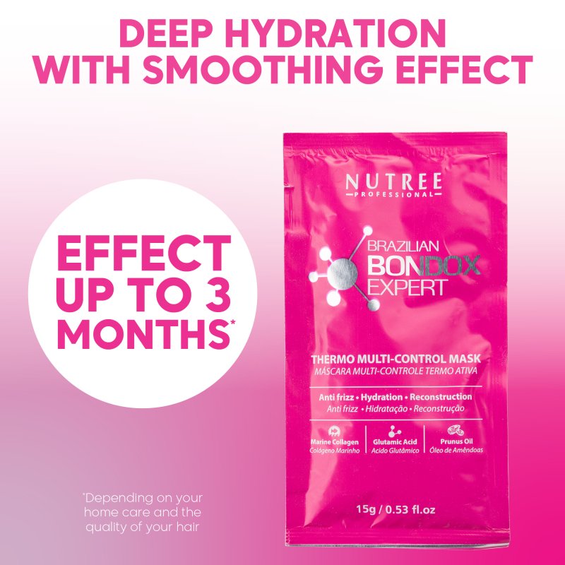 Brazilian Bondox Hair Expert Mask Sample 1 pc - Nutree Cosmetics