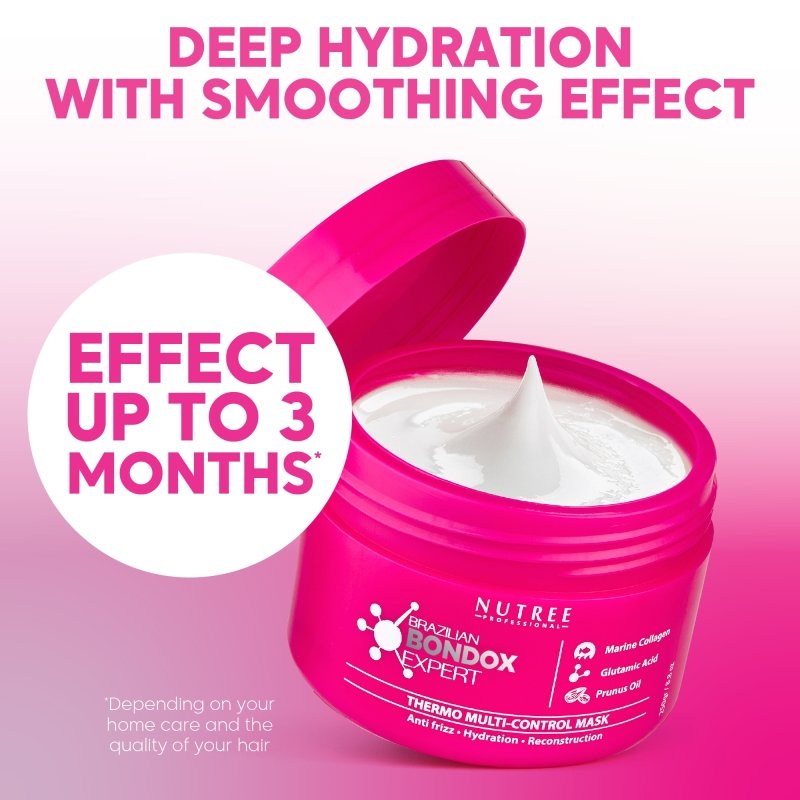 Brazilian Ехреrt ﻿Hаir﻿ Маsk 8.8 oz / 250 grams for all hair colors - Nutree Cosmetics